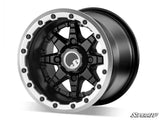 Sticky XT Warrior Tires 34x10x14 on 14x10 Healy Lock Series Beadlock Wheels 4/156 Pattern
