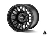 Standard XT Warrior Tires 30x10x15 on 15x10 Assault Industries Hellfire Satin Black Wheels 4/156 Pattern