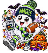 Seattle seasonal football shirt artwork detail