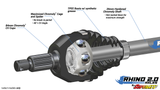 Polaris RZR XP 900 Big Lift Kit Axle—Rhino 2.0