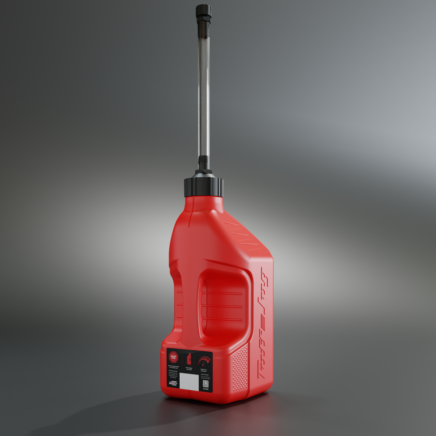 Tuff Jug 2.5-Gallon Auto-Stop Utility Jug - Red