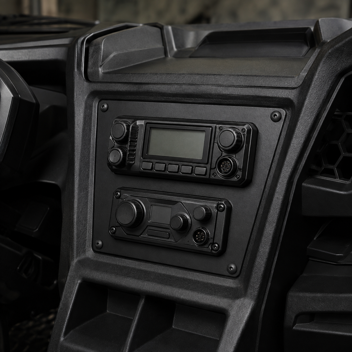 J Fab custom SXS radio and accessory panel concept