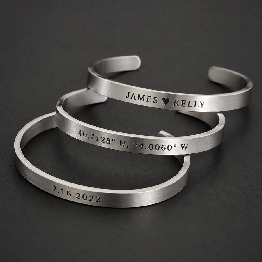 Personalized Engraved Bracelets
