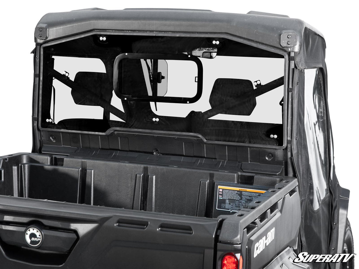 Can-Am Defender HD8 Sliding Rear Windshield
