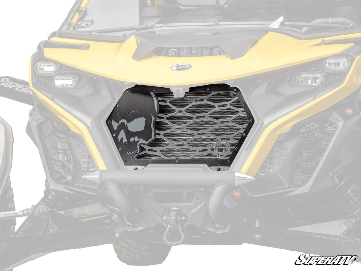 Can-Am Maverick R Skull Style Grille Insert