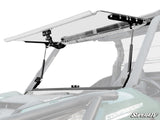 Can-Am Commander Flip Windshield