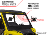 Can-Am Defender HD9 Glass Windshield