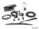Electric UTV Windshield Wiper Kit for SuperATV MaxDrive Power Flip Glass Windshields