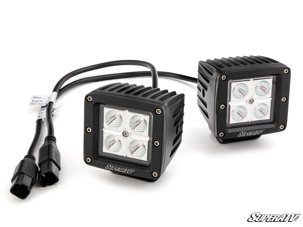 Gravely Rear-Facing LED Cube Lights