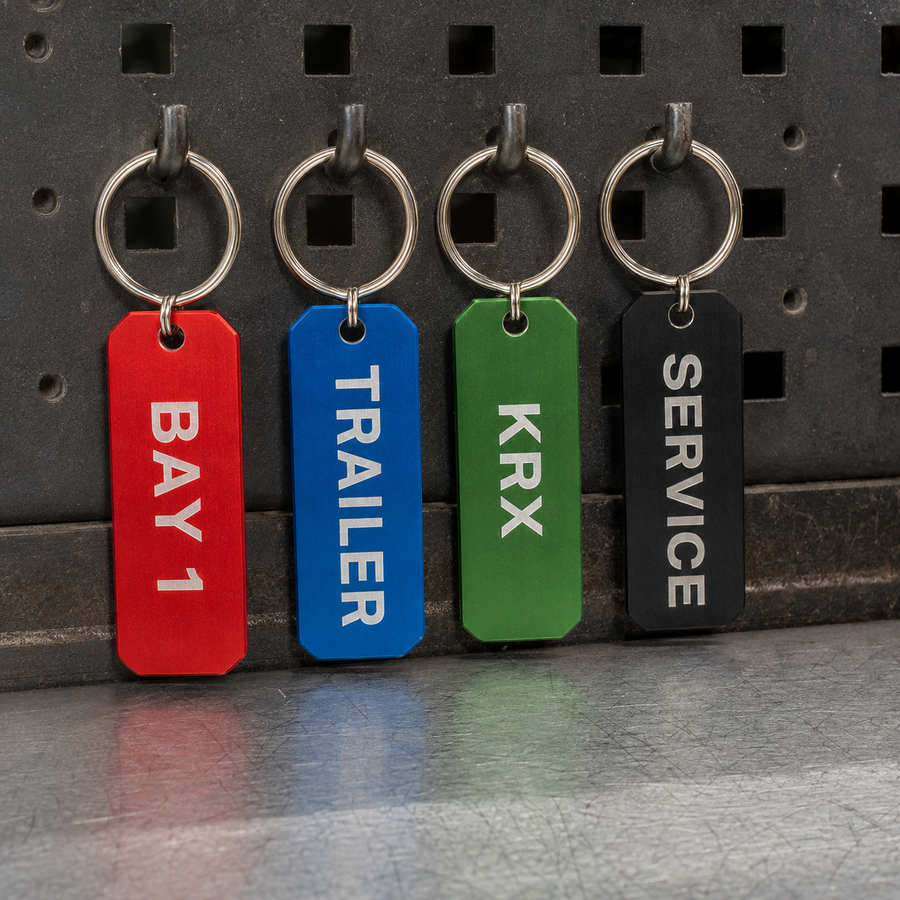 Shop & Vehicle Key Tags