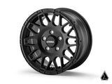 Standard XT Warrior Tires 35x10x15 on 15x7 Assault Industries Hellfire Satin Black Wheels 5/4.5 Pattern