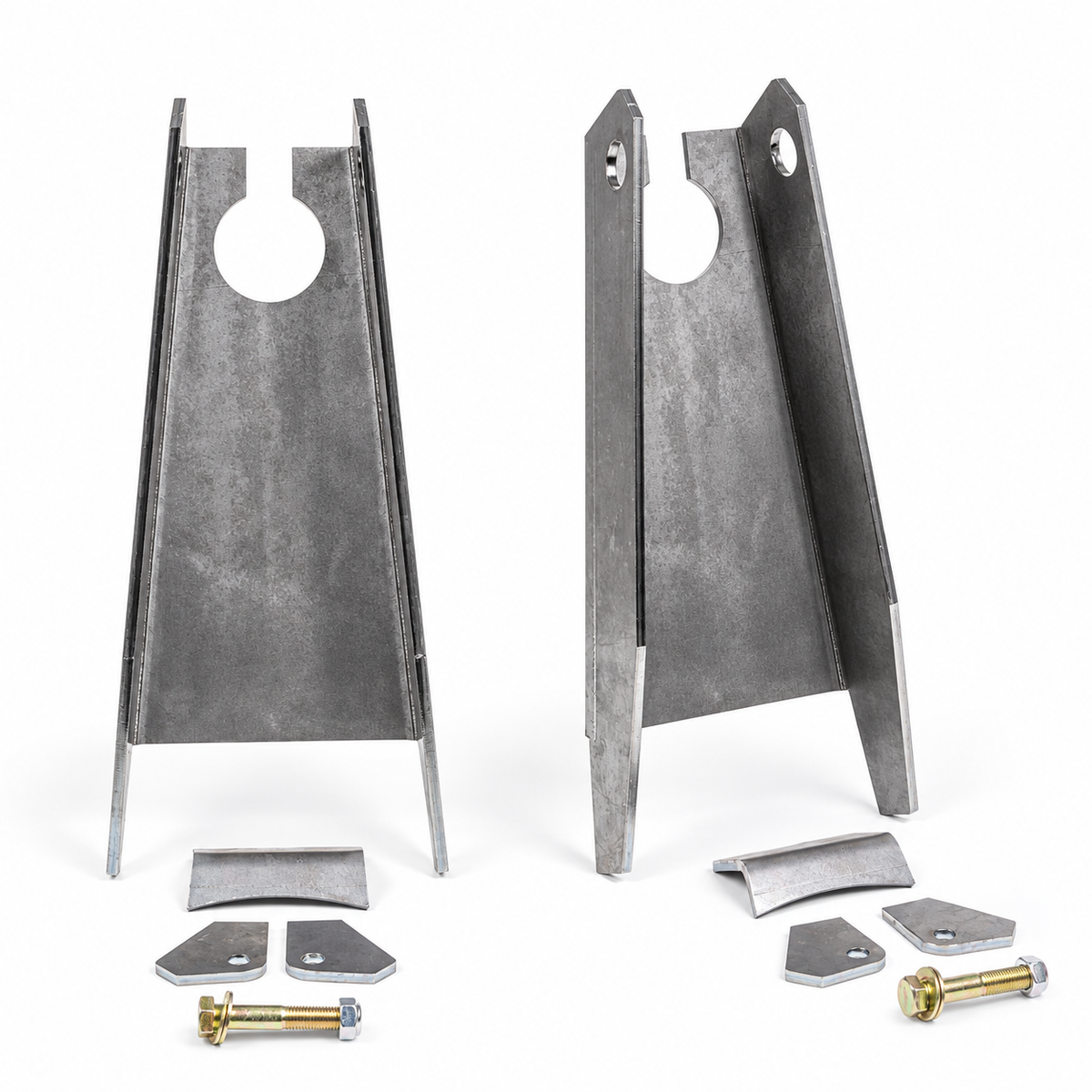 J Fab Coilover and Shock Towers bare steel product photo