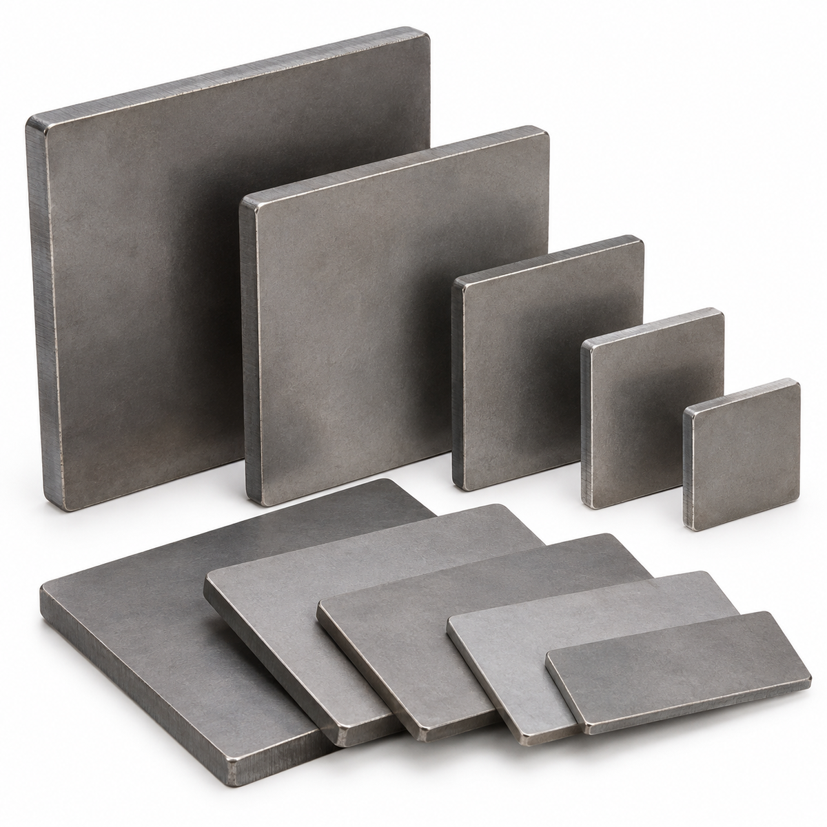 J Fab square and rectangular tube cap size assortment