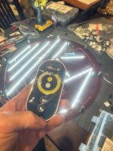 Actual rear lighting and remote-control test