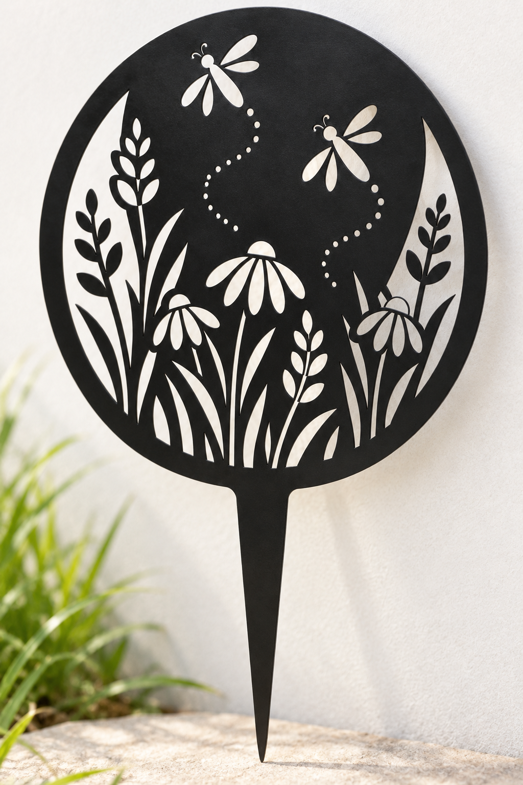 Firefly Wildflower Meadow Metal Garden Stake
