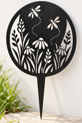 Firefly Wildflower Meadow Metal Garden Stake
