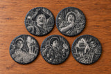 The Goonies Engraved Round Slate Coasters — Set of 5