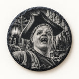 The Goonies Engraved Round Slate Coasters — Sloth