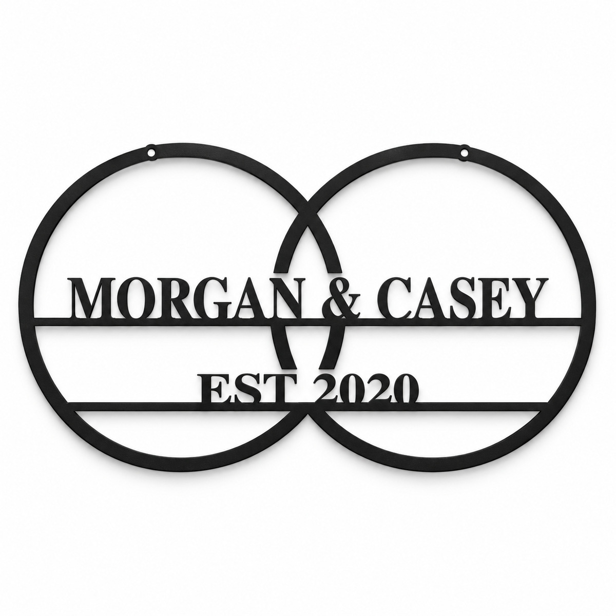 J Fab Wedding Rings Name Sign — proposed product render