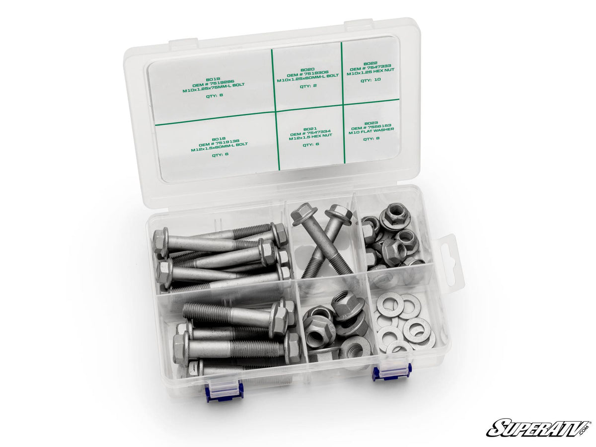 Up & Running Polaris RZR XP Turbo Suspension Bolt Kit