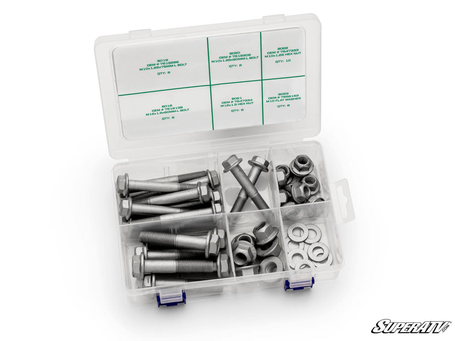 Up & Running Polaris RZR XP Turbo Suspension Bolt Kit
