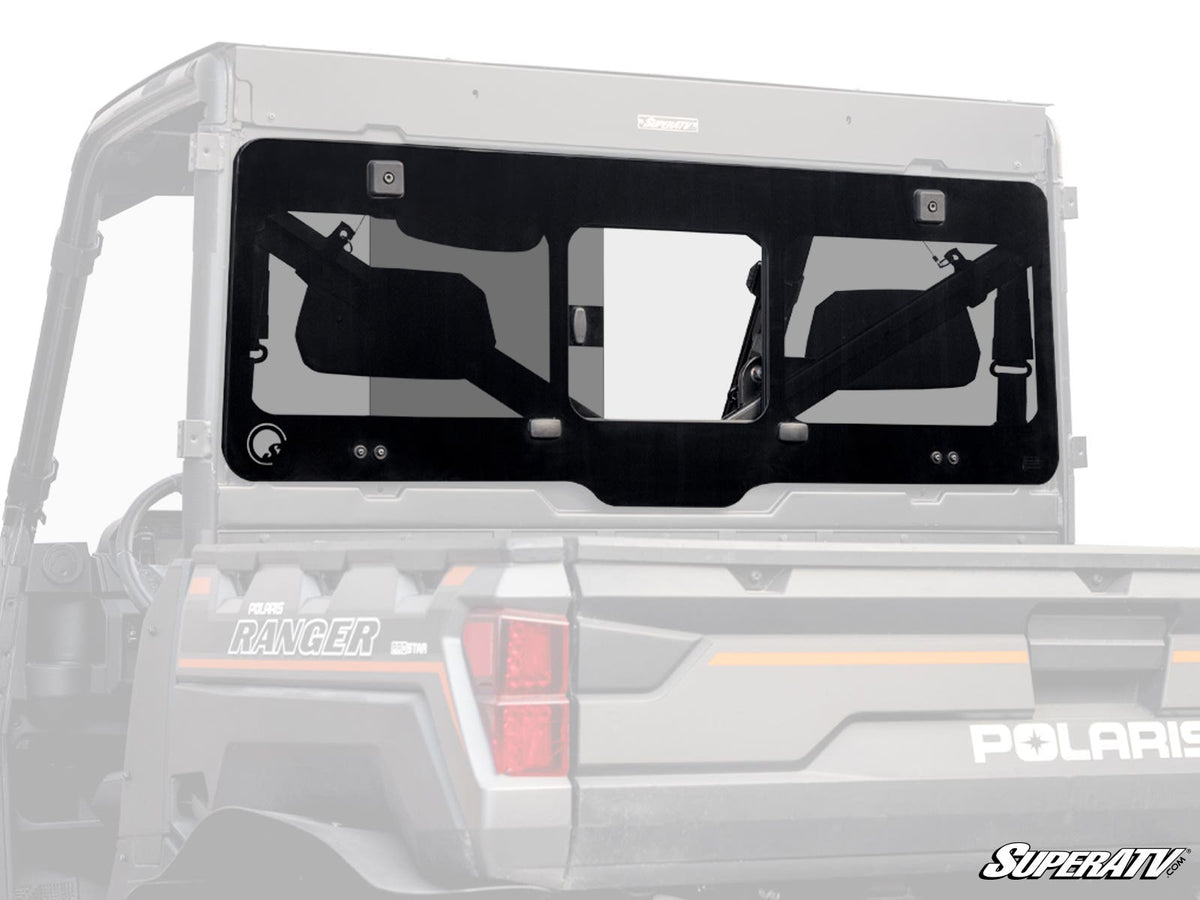 Polaris Ranger XP 570 Glass Sliding Rear Windshield