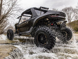 Standard XT Warrior Tires 30x10x15 on 15x10 Assault Industries Hellfire Matte Titanium Wheels 4/136 Pattern