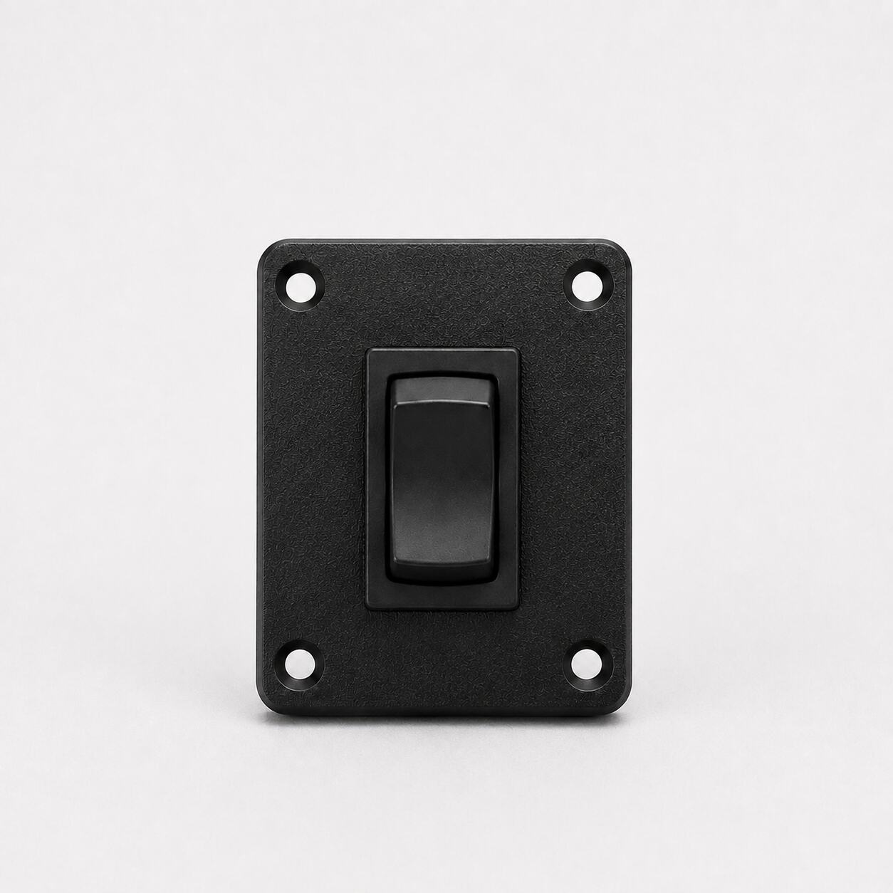 SXS switch-panel insert configured for 1 installed switch; item may vary by make and model; surrounding dash not included