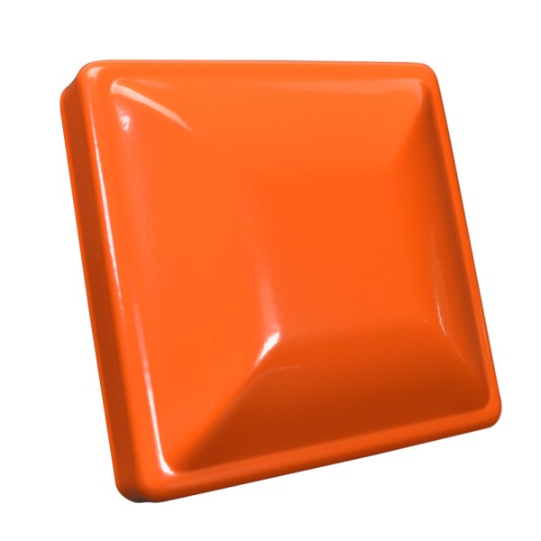 Polaris Orange Madness finish swatch