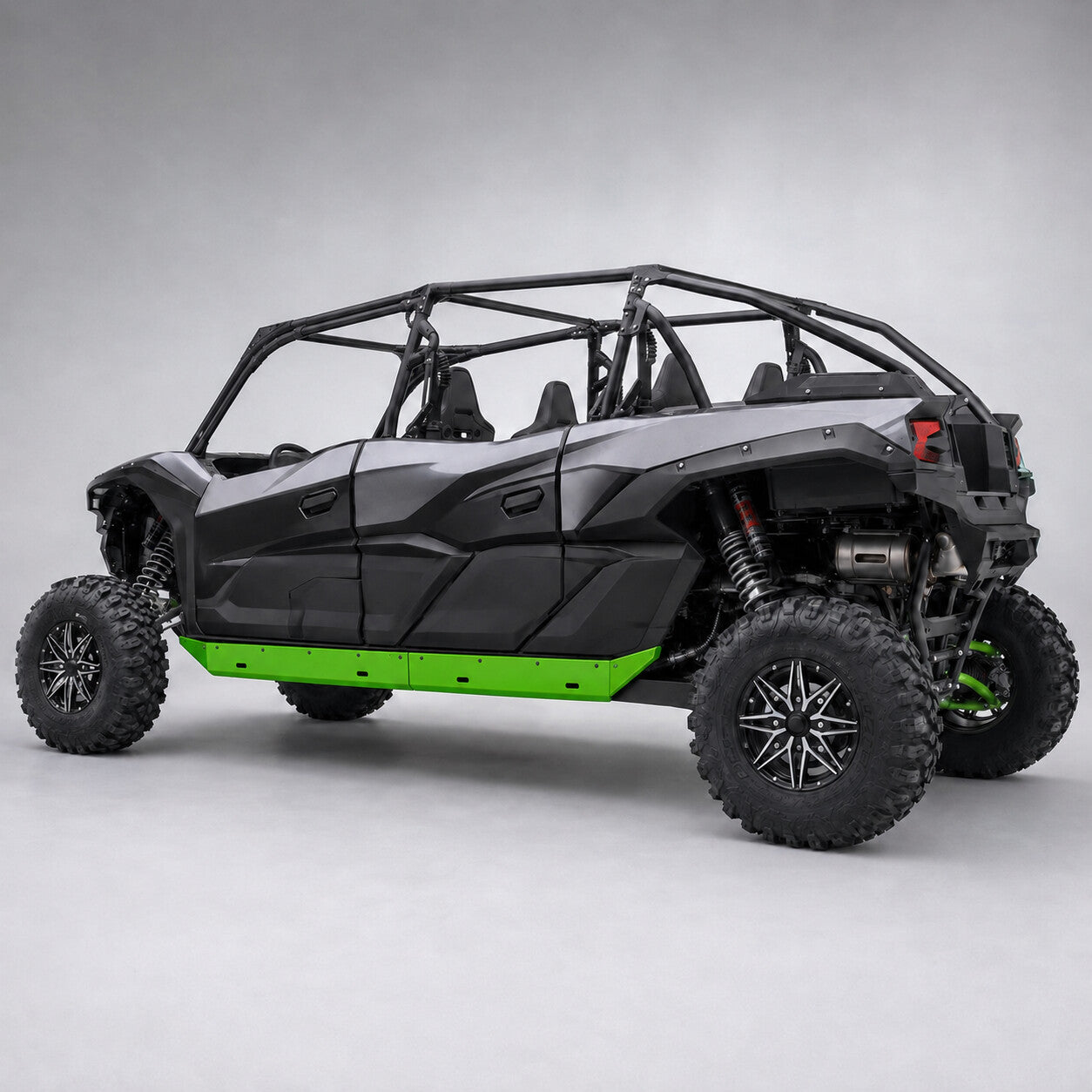 Kawasaki KRX4 1000 Formed Steel Boat-Side Rock Sliders